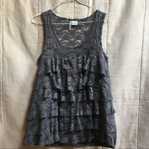 Lilly Lou lace & ruffles top